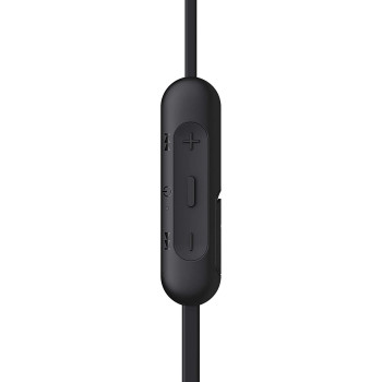 SONY WI-C310 Wireless in-Ear Headphones with 15 Hours Battery Life, Quick Charge, Magnetic Earbuds, Tangle Free Cord, Matt Finish, Bluetooth Ver 5.0, Headset Mic For Calls (Black)