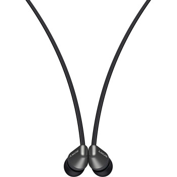 SONY WI-C310 Wireless in-Ear Headphones with 15 Hours Battery Life, Quick Charge, Magnetic Earbuds, Tangle Free Cord, Matt Finish, Bluetooth Ver 5.0, Headset Mic For Calls (Black)