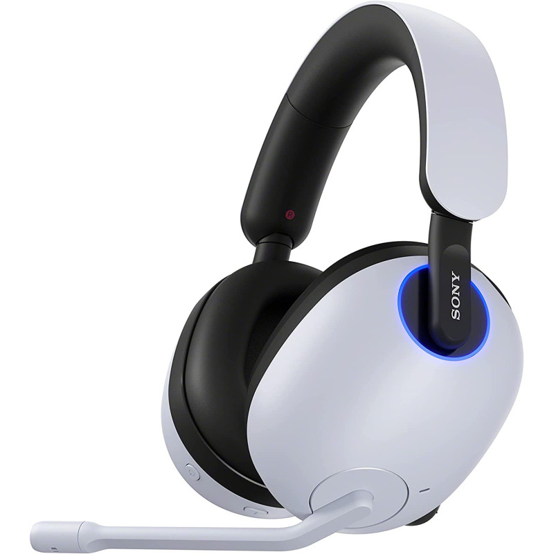 SONY INZONE H9 Wireless Noise Canceling Gaming Headset, Over-ear Headphones with 360 Spatial Sound, WH G900N, White