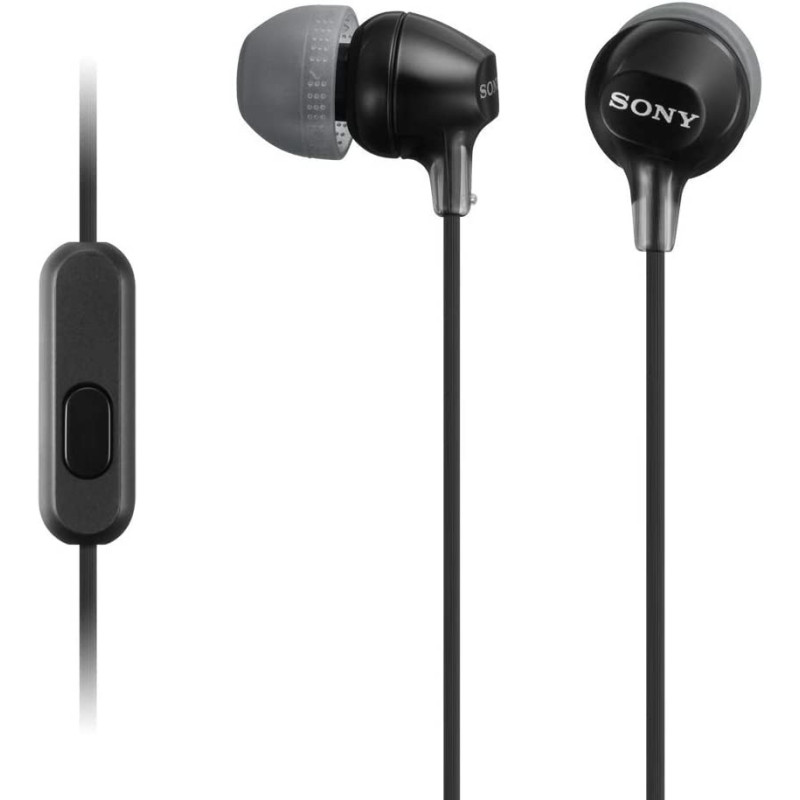 SONY MDREX15AP Wired In-Ear Headphones With Mic - Black