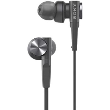 SONY MDRXB55AP/B Extra Bass Wired In-ear Headphones For Club Like Sound - Black