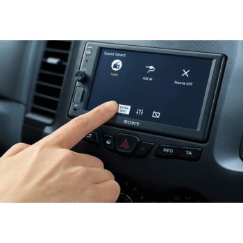 SONY XAV-1500 Car Audio System 6.2 Inches (15.7cm) Bluetooth Media Receiver with WebLink Cast