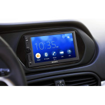 SONY XAV-1500 Car Audio System 6.2 Inches (15.7cm) Bluetooth Media Receiver with WebLink Cast