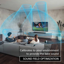 SONY HT-A7000 7.1.2ch 500W Dolby Atmos Sound Bar Surround Sound Home Theater With DTS: X And 360 Reality Audio, Works With Google Assistant