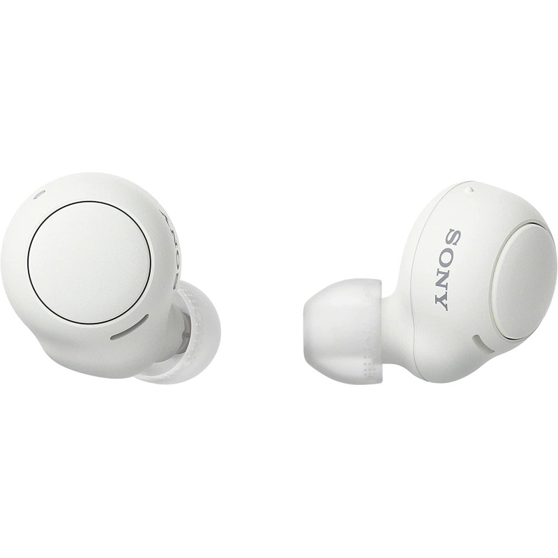 SONY WF-C500 True Wireless Headphones With Built-In Mic, Reliable Bluetooth Connection - White
