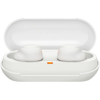 SONY WF-C500 True Wireless Headphones With Built-In Mic, Reliable Bluetooth Connection - White