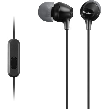 SONY Mdr-Ex15Ap In-Ear Headphones - Black, Mdrex15Ap/B