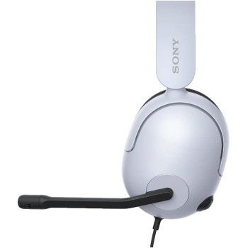 SONY INZONE H3 Wired Gaming Headset, Over-ear Headphones With 360 Spatial Sound, MDR G300, White