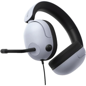 SONY INZONE H3 Wired Gaming Headset, Over-ear Headphones With 360 Spatial Sound, MDR G300, White