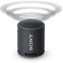 SONY SRS-XB13 Wireless Extra Bass Portable Compact Bluetooth Speaker with 16 Hours Battery Life, Type-C, IP67 Waterproof, Dustproof,Speaker with Mic, Loud Audio For Phone Calls/Work From Home, Black