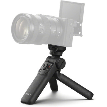 SONY Wireless Bluetooth Shooting Grip And Tripod For Still And Video, Ideal For Vlogging (GP-VPT2BT)