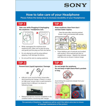 SONY MDREX15APWHITE Wired In-Ear Headphones EX-Series With Mic - White (Pack of1)