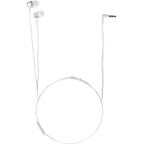 SONY Mdr-Ex155Ap Wired In-Ear Headphones With Tangle Free Cable, 3.5mm Jack, Earphone With Mic For Phone Calls, White