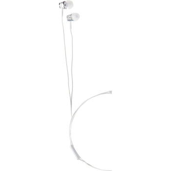 SONY Mdr-Ex155Ap Wired In-Ear Headphones With Tangle Free Cable, 3.5mm Jack, Earphone With Mic For Phone Calls, White