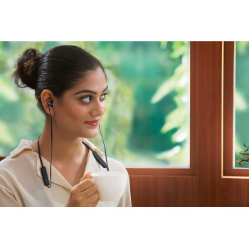 SONY WI-C200 Wireless Neck-Band Headphones With Up To 15 Hours of Battery Life - Black