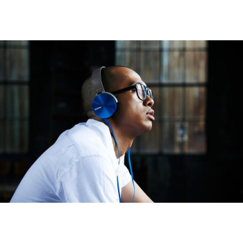 SONY Mdr-Xb450Ap/L Headphones For Smartphones - Blue, Universal