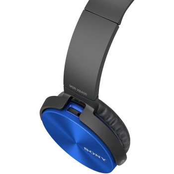 SONY Mdr-Xb450Ap/L Headphones For Smartphones - Blue, Universal