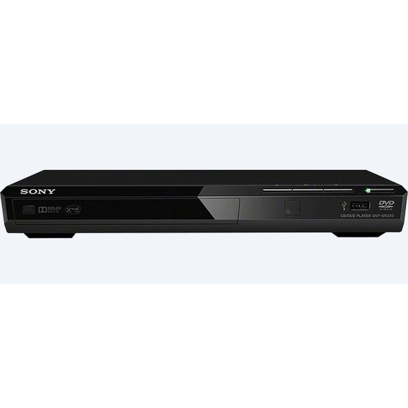 SONY DVD Player Ultra Slim Dvp-Sr370 - Black