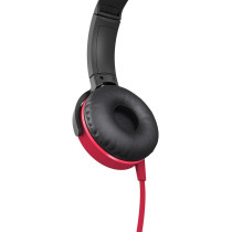 SONY Mdr-Xb450Ap On-Ear Extra Bass Headphones With Mic (Red)