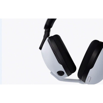 SONY INZONE H7 Wireless Gaming Headset, Over-ear Headphones With 360 Spatial Sound, WH G700, White