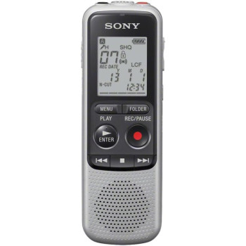 SONY Mp3 Digital Voice Ic Recorder Icd Bx140, Black & Grey, ICDBX140