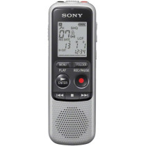 SONY Mp3 Digital Voice Ic Recorder Icd Bx140, Black & Grey, ICDBX140