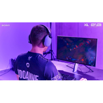 SONY INZONE H9 Noise Cancelling Wireless Gaming Headset - 360 Spatial Sound For Gaming - 32 Hours Battery Life Boom Microphone - Bluetooth For Calls - Pc/Ps5 - Perfect For PlayStation