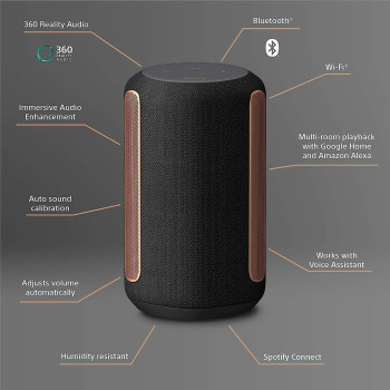 SONY Wireless Multi-Room Speaker - Black