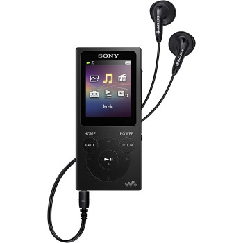 SONY Walkman Digital Media Player, Black, Nw-E394/Bc, Nw-E394/Bc1E