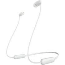 SONY WI-C200 Wireless In-Ear Bluetooth Headphones With Mic For Phone Call And Upto 15 Hours Of Battery Life - White
