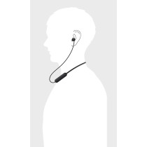 SONY WI-C200 Wireless In-Ear Bluetooth Headphones With Mic For Phone Call And Upto 15 Hours Of Battery Life - White
