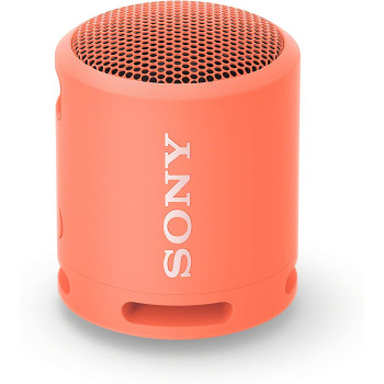 SONY SRS-XB13 - Compact & Portable Waterproof Wireless Bluetooth  Speaker With EXTRA BASS  - Coral Pink