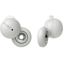 SONY LinkBuds - New Concept Open Ring Design Allows Conversations Without Removing Earbuds And To Stay Safe While Running - White