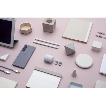 SONY LinkBuds - New Concept Open Ring Design Allows Conversations Without Removing Earbuds And To Stay Safe While Running - White