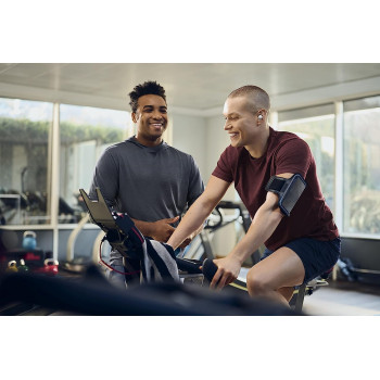 SONY LinkBuds - New Concept Open Ring Design Allows Conversations Without Removing Earbuds And To Stay Safe While Running - White