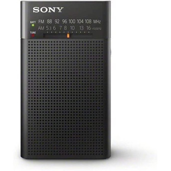 SONY ICF-P26 Portable AM/FM Radio With Speaker - Black