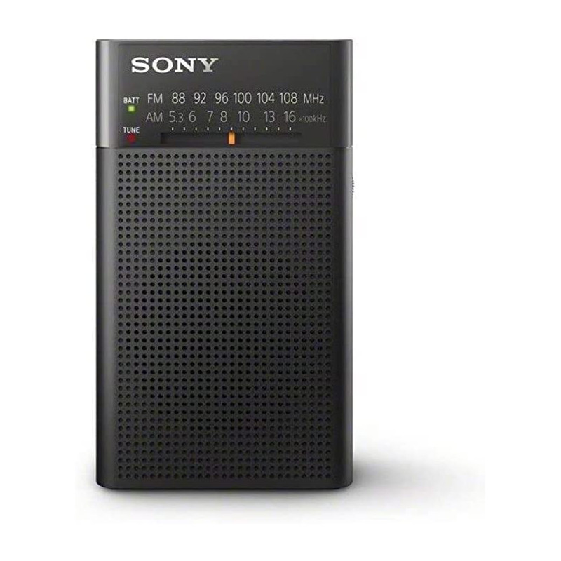 SONY ICF-P26 Portable AM/FM Radio With Speaker - Black