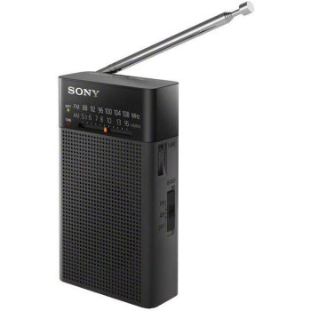 SONY ICF-P26 Portable AM/FM Radio With Speaker - Black