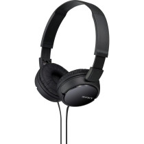 SONY MDR-ZX110 Stereo Headphones Loud and Clear Sound Quality - Black