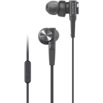 SONY MDR-XB55AP In-Ear Extra Bass Headphones With Mic For Phone Calls - Black