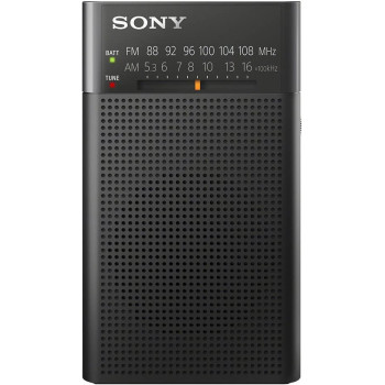 SONY ICFP26.CE7 Portable AM/FM Radio - Black