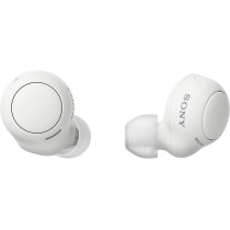 SONY Wf-C500 True Wireless Headphones - Up To 20 Hours Battery Life With Charging Case - Voice Assistant Compatible - Built-In Mic For Phone Calls - Reliable Bluetooth Connection - White