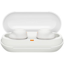 SONY Wf-C500 True Wireless Headphones - Up To 20 Hours Battery Life With Charging Case - Voice Assistant Compatible - Built-In Mic For Phone Calls - Reliable Bluetooth Connection - White