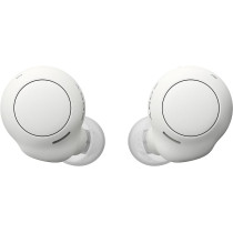 SONY Wf-C500 True Wireless Headphones - Up To 20 Hours Battery Life With Charging Case - Voice Assistant Compatible - Built-In Mic For Phone Calls - Reliable Bluetooth Connection - White