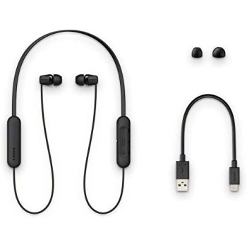 SONY WIC200 Ecouteurs In Ear Bluetooth Headset, Black