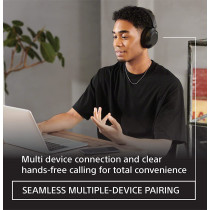 SONY WH-XB910N EXTRA BASS Noise Cancelling Headphones, Wireless Bluetooth Over the Ear Headset With Microphone And Alexa Voice Control, Black