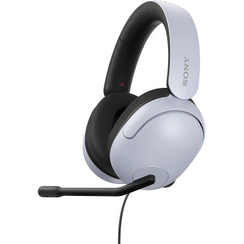 SONY INZONE H3 Gaming Headset With Boom Microphone For PC/PS5, White, MDRG300/W, One Size