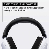 SONY INZONE H3 Gaming Headset With Boom Microphone For PC/PS5, White, MDRG300/W, One Size