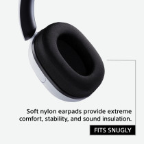SONY INZONE H3 Gaming Headset With Boom Microphone For PC/PS5, White, MDRG300/W, One Size