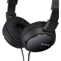 SONY Sound Monitoring Over The Ear Headset (Black, MDRZX110AP)